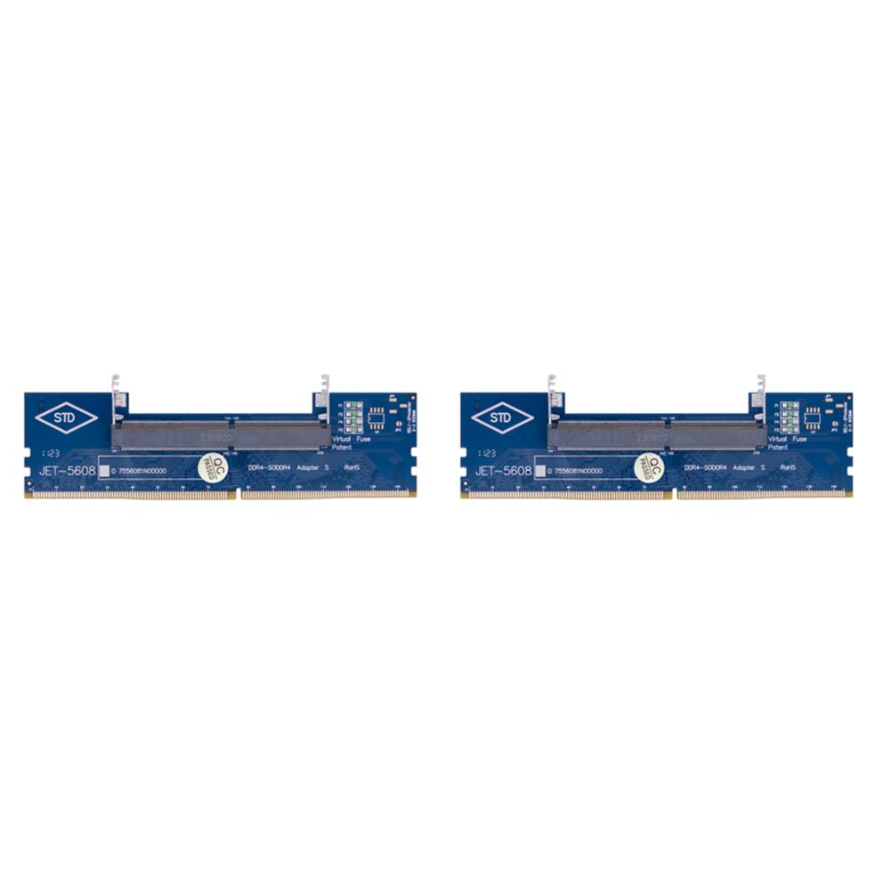 5-1PCS DDR3 DDR4 Адаптер памяти для ноутбука и настольного компьютера SO-DIMM к PC DIMM Card Connector Card Memory Stick RAM Connector Adapter