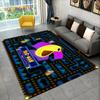 Pacman Ретро Классика Игра Коврик для геймера, Коврик для дома Гостиная Детская спальня Диван Коврик Декор, Нескользящий напольный коврик