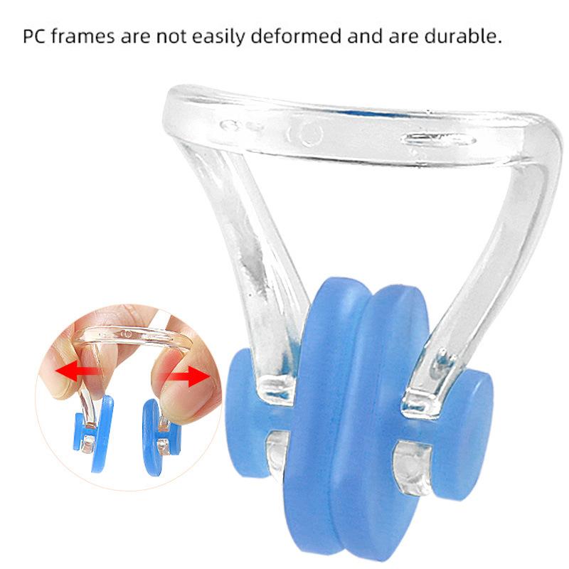 Плавательный зажим для носа многоразовый мягкий силиконовый водонепроницаемый носовые заглушки защита для детей взрослых начинающих серфинг дайвинг аксессуары