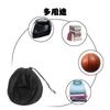 Samcos Helmet Holder, Drawstring Type, Protective Bag, Black, Flexible, Lightweight, Helmet Storage Bag, Motorcycle,