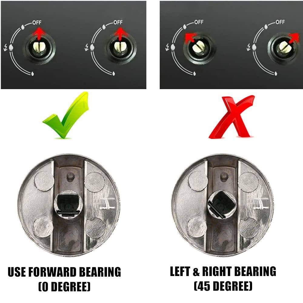 6 шт. Адаптеры для ручки управления газовой плитой, поворотные переключатели духовки, замена ручки управления горелками