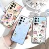 Мультяшный чехол для телефона F-Crayon Shin-chan для Samsung S26, S25, S24, S23, S22, S21, S20, Ultra, Plus, FE Черный Мягкий Чехол