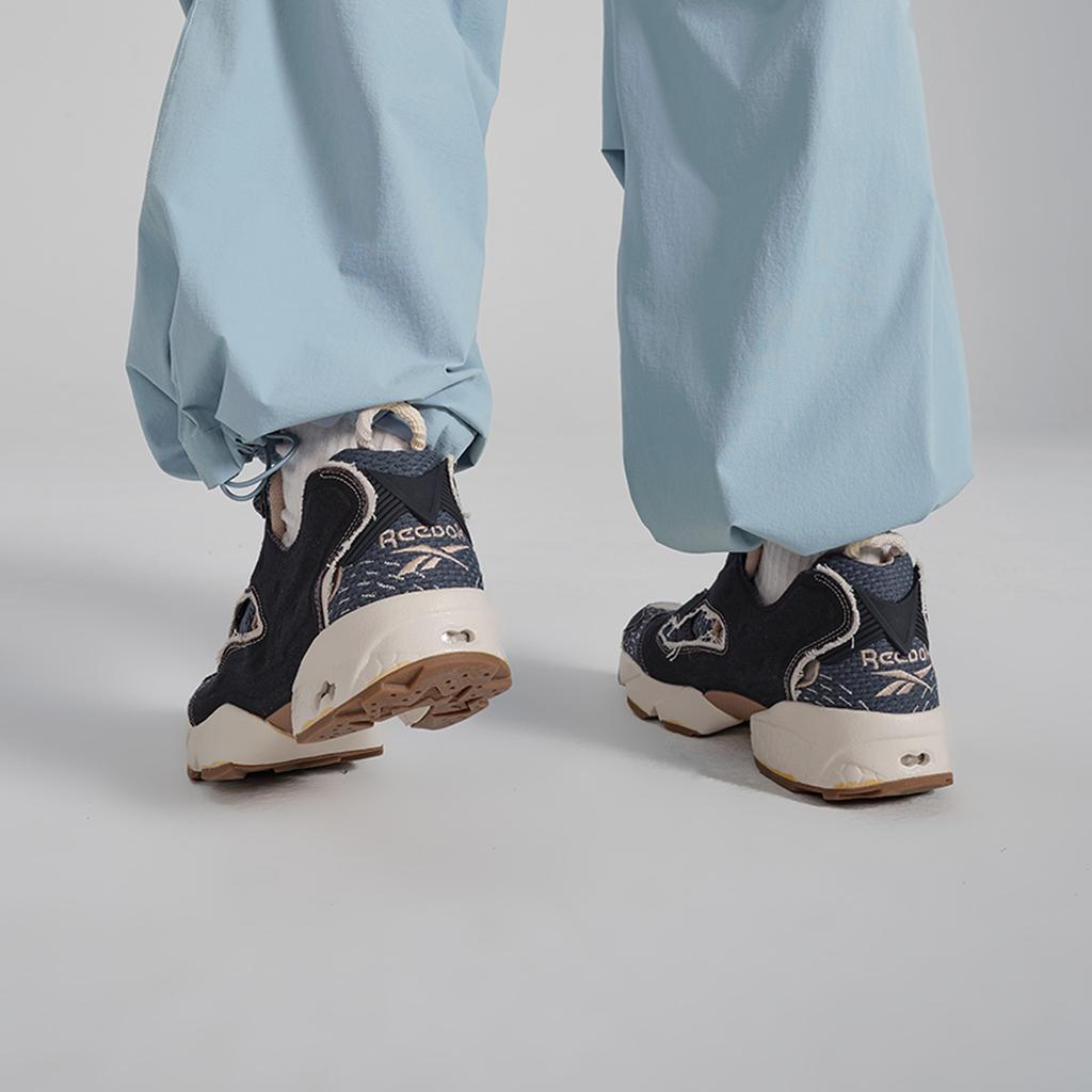 Reebok Instapump Fury 94 Obsidian Sashiko Unisex Sneakers Black Blue 100074848