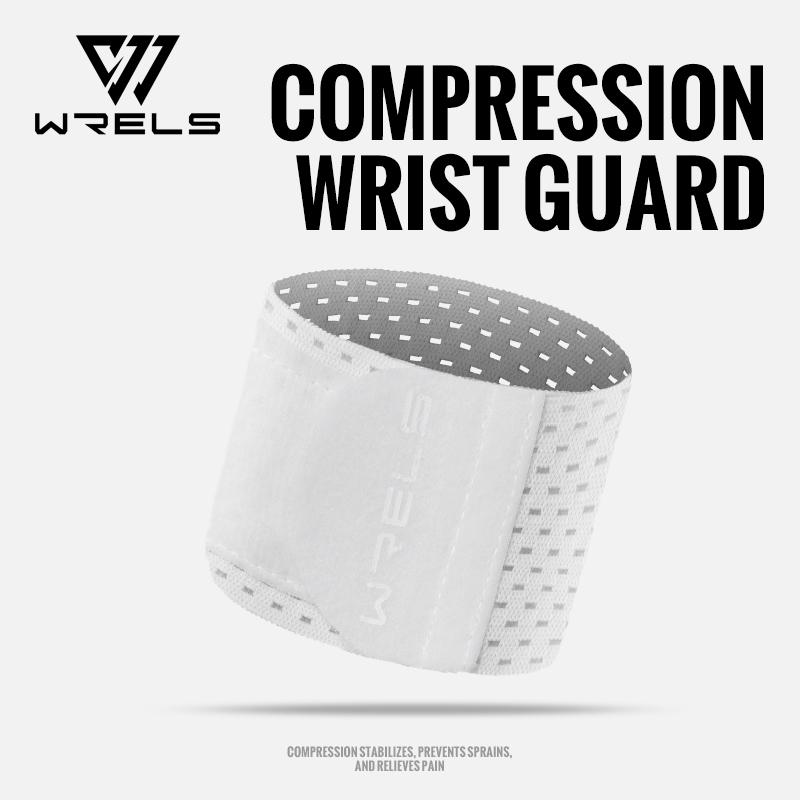 Wrels Wristband Wrapping Compression Sports Elastic Adjustable Wrist Guard Support Basketball Weight Training Wrist Wraps