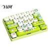 Decompression Keyboard 26-Key Fidget Toy, Animal Theme Push Bubble Keyboard, Portable Stress Relief Mini for Backpack Purse Charm Handheld Tool