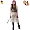 Halloween girls' lace pirate dress, girls' pirate cos party costumes, pirate stage costumes