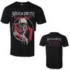 Retro Megadeth Graphic Cotton Tshirt Unisex Summer Short Sleeve Fashion Brand Tee Luxury Casual Vintage Tees