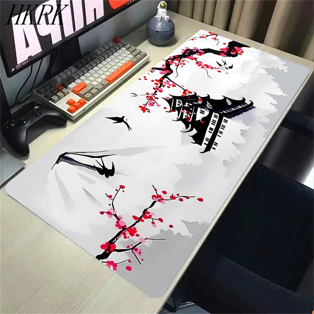 XXL Игровой коврик для мыши Сакура Японская вишня XL Домашний Новый HD-коврик для мыши Нескользящий офисный ковер Коврик для ноутбука Клавиатурные коврики