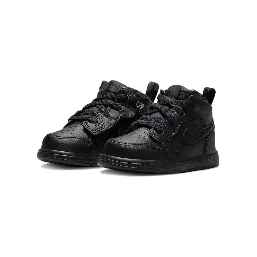 Jordan Air Jordan 1 Slip Resistant Anti Kick High top Kids' Skateboarding Shoes Black Infant And Toddler DR9744-093