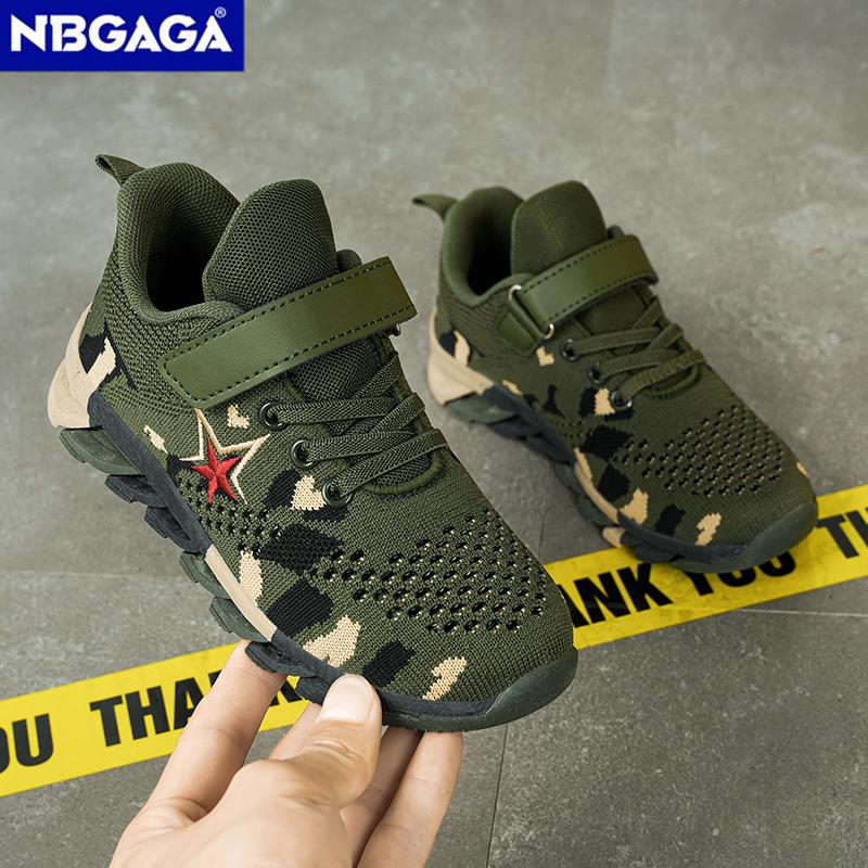 Модные повседневные сетчатые кроссовки для мальчиков на липучках и шнурках - Легкие и дышащие для бега и спорта