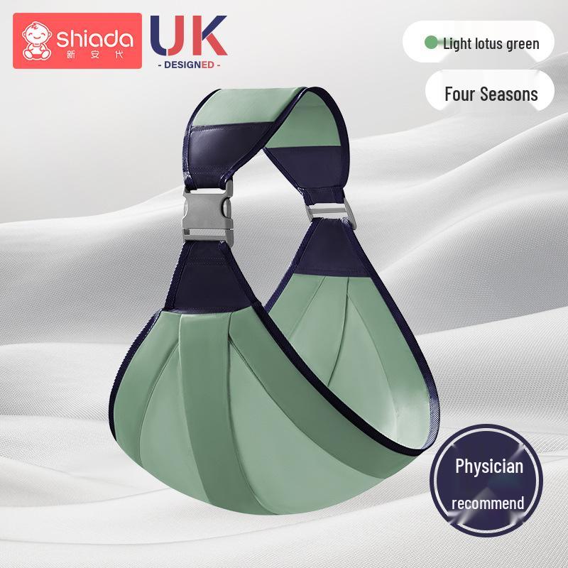 Слинг-переноска для новорожденных с поясным стульчиком, без рук