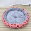 3 Sizes Fleece Pet Beds Cat Dog Sofa Round Comfortable Cotton Nest Dog and Cat Seasonal Universal Nest Small and Medium Dogs