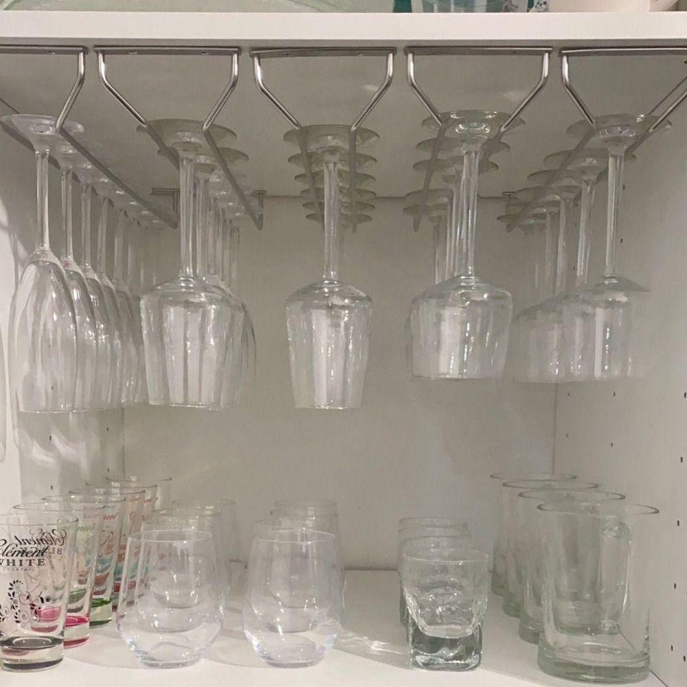 1 шт. 304 нержавеющая сталь подставка для бокалов для вина кухонные принадлежности держатель для бокалов новый стакан вешалка для бокалов