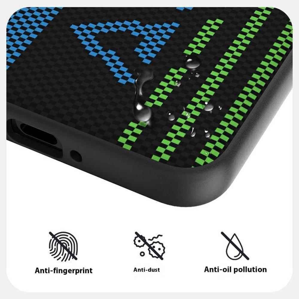 ABEEL Чехол для Xiaomi 15S Pro, совместимый с MagSafe, напечатанный ПК ТПУ Алюминиевый сплав Кожаный чехол для телефона