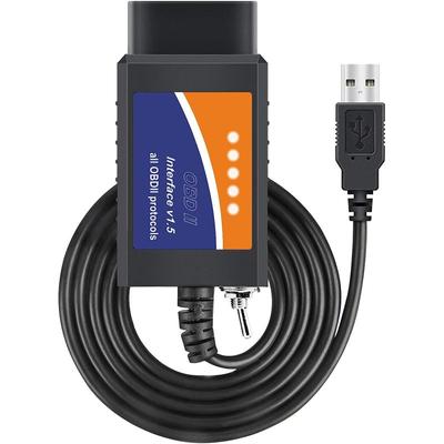 USB-адаптер ELM327 FORScan OBD2 с переключателем MS CAN/HS CAN для автомобилей и легких грузовиков F150 F250, проверка на кодирование Ford ELMconfig FoCC