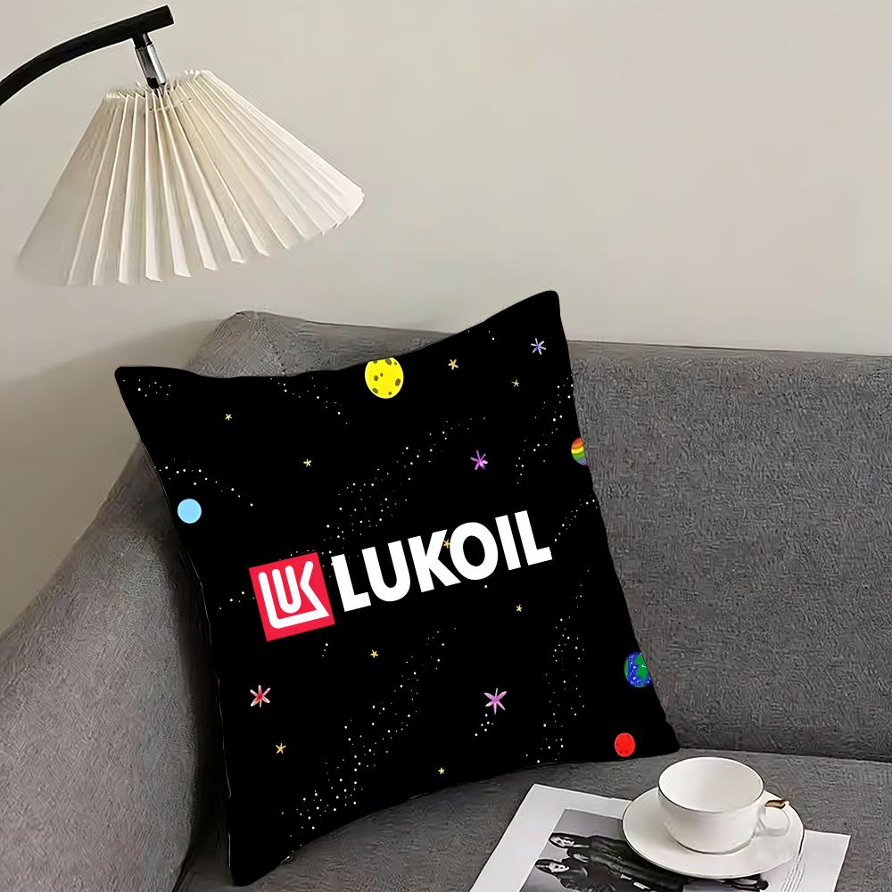 Fashion LLukoil Cushion Cover Elegant Comfort Pillowcase Sofa Bed Doublesided Printed Invisible Zipper Home Decor