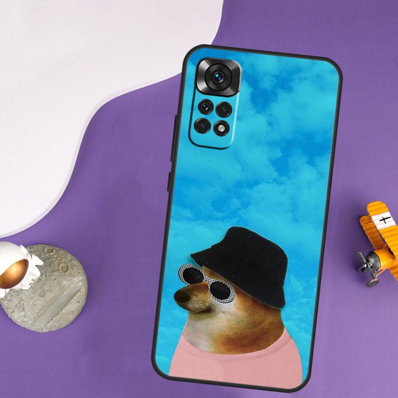 Doge Dog Cheems meme Case For Xiaomi Redmi Note 13 Pro 14 12 9 10 11 Pro 10S 11S 12S Redmi 10C 13C 14C 12C Cover
