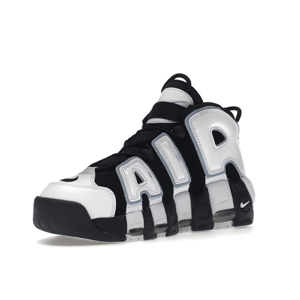 Nike Кроссовки унисекс Air More Uptempo Cobalt Bliss черно-белые многоцветные DV0819-001