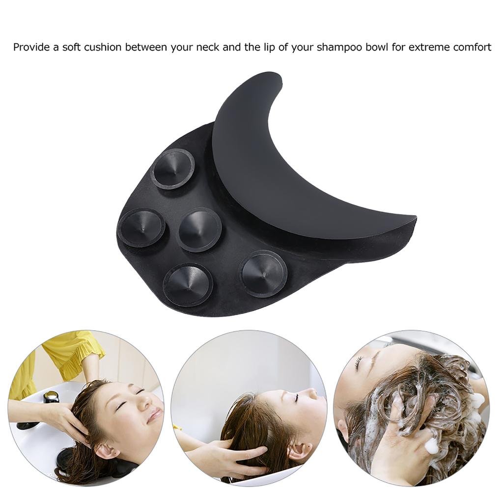 Bestauty Shampoo Bowl Gel Neck Rest Cushion Hair Salon Shampoo Bowl Neck Pillow Gripper Hair Washing Sink Basin Tool