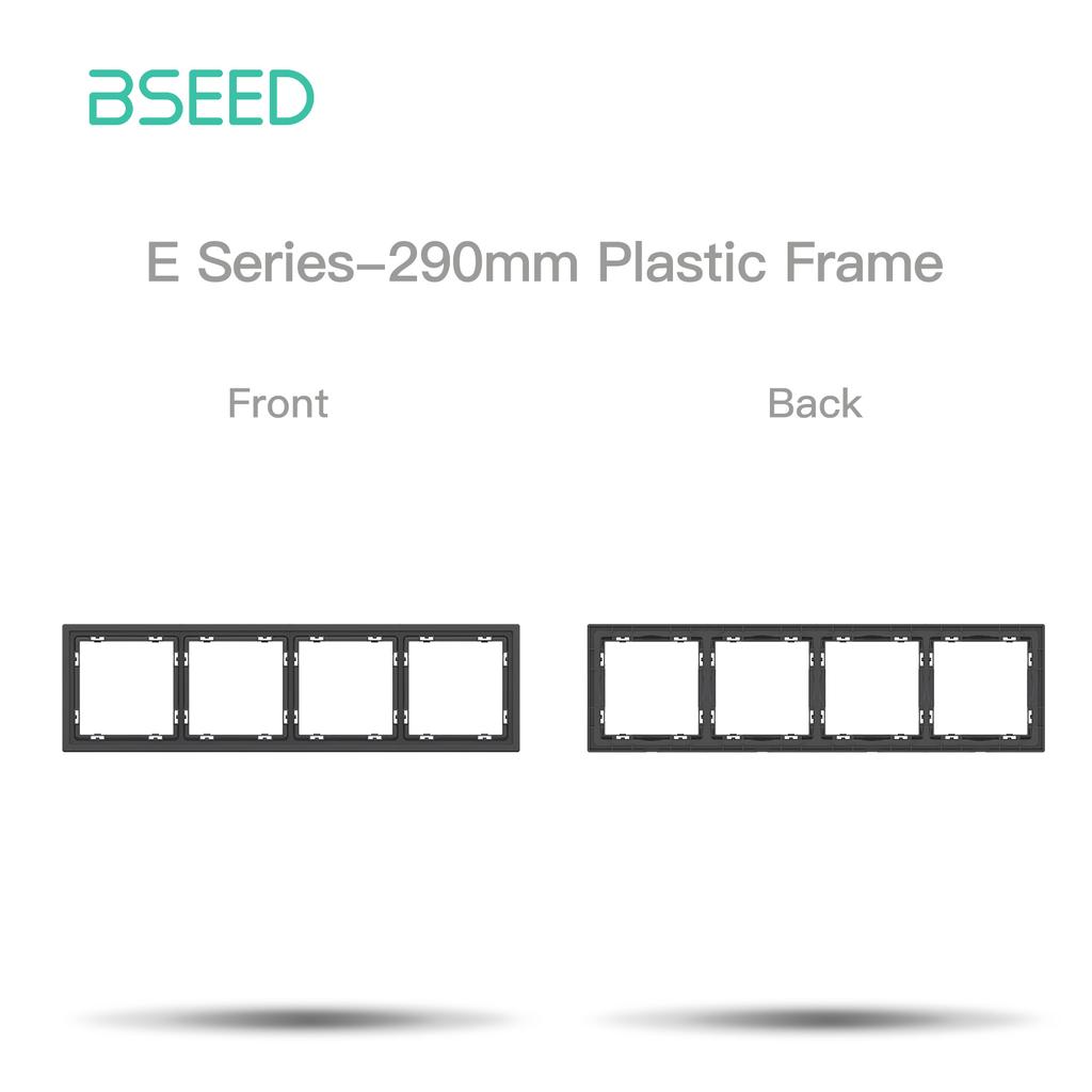 BSEED Модуль кнопки выключателя DIY Зарядка телефона от USB Розетка FR Части Настенный светильник Большой выключатель Пластиковая рамка Комбинация Серия E