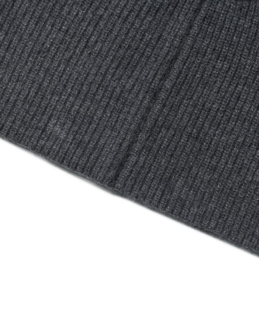 MUSINSA STANDARD Lambswool Oversized Knit Balaclava [Medium Grey]