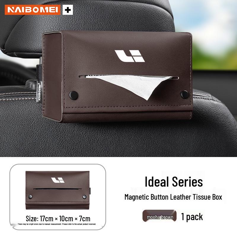 Car Tissue Dispenser for L6-L9/M8 Models, Armrest Hanging Interior Accessory