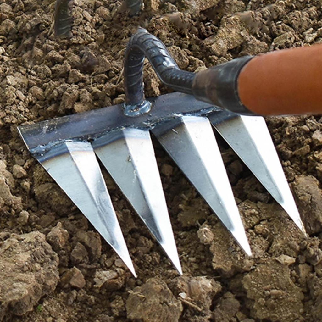 Gardening Hoe Vegetable Plowing Planting Tool Weeder Cultivator Garden Swoe