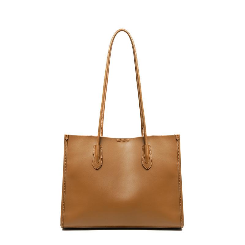 Women's Bag New Commuter Large Capacity Tote Bag Women's Versatile Leather Niche Women's High-end Shoulder Bag