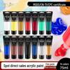 75ml Acrylic Paint Set for Students - Waterproof DIY Hand & Textile Painting Supplies