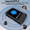 1.8inch Screen MP3 Player Portable MP3 Sport Clip Walkman HiFi Sound Bluetooth5.2 Student Walkman with FM Radio E-Book Kids Gift