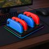 4-in-1 Game Console Charger with LED Indicators Controller Charger for Nintendo Switch 2 Gamepad