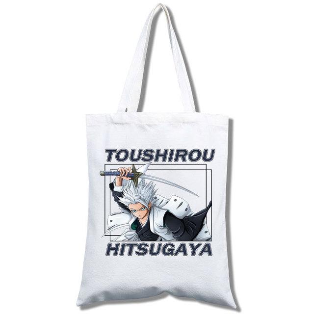Death Note Многоразовая сумка для покупок Bleach-ichigo, сумка через плечо, многоразовая складная сумка
