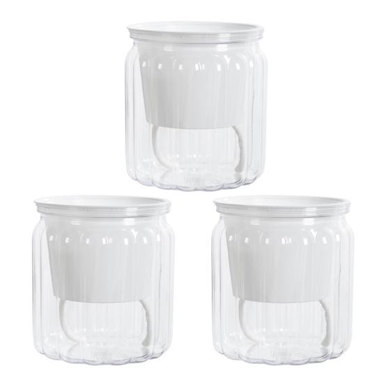 Цветочный горшок с дренажными отверстиями, отверстием для залива воды, автоматическим самополивом, гидропонный цветочный горшок, прозрачное основание, контейнер для растений