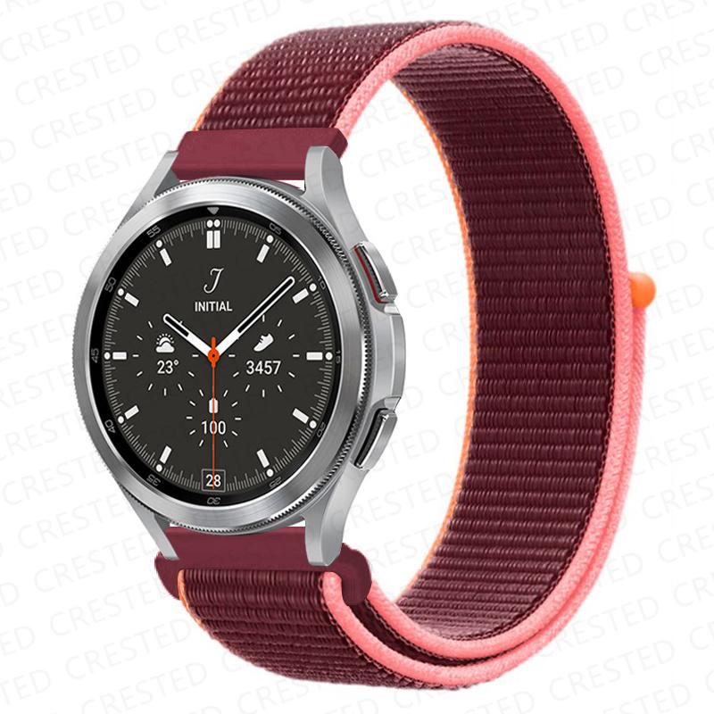 Ремешок 22 мм 20 мм для Samsung Galaxy watch 4 classic/46 мм/Active 2/3/Gear S3/браслет amazfit correa Huawei watch GT 2/3 Pro Band