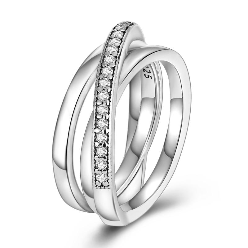 Женские серебряные кольца на палец для женщин, оригинальное коктейльное кольцо из стерлингового серебра 925 пробы с геометрическим кубическим цирконом в форме сердца, свадебные украшения