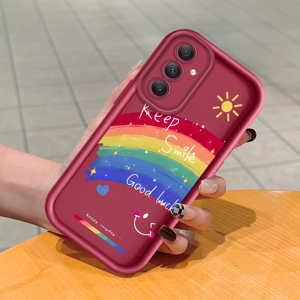 Мягкие силиконовые квадратные лестницы с мультяшным узором, полное покрытие, защита камеры, противоударный чехол для Huawei Honor Xiaomi Redmi Samsung