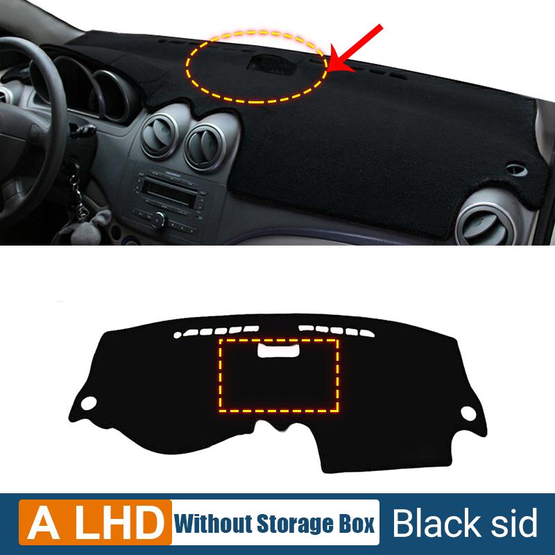 Для Chevrolet Aveo Kalos Lova 2003-2011 Для Daewoo Gentra T250 2005-2011 Коврики для приборной панели автомобиля Избегайте света Солнцезащитные накладки Чехол
