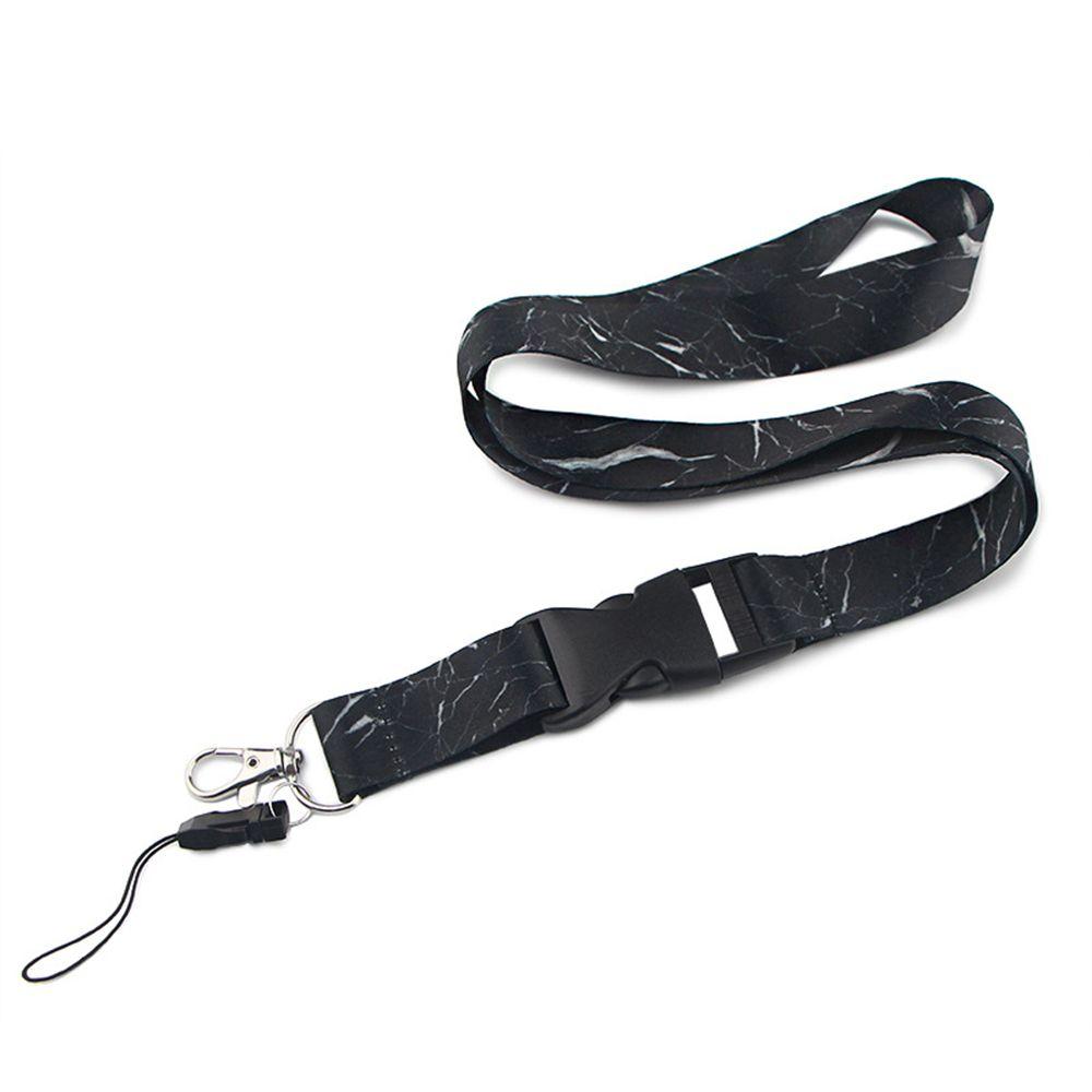 Holder Hang Rope Webbings Ribbon Marbling Lanyard Phone Lanyard Strap Phone Hang Rope Neck Straps