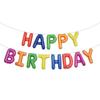 Happy Birthday Celebration Kit Foil Balloons Banner Letter Garland  Decorations Perfect For Birthday Party Accessories
