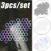 Reflective Car Stickers Personalized Honeycomb Motorcycle Sticker Auto Body Decoration Decals DIY Modification Creative Sticker
