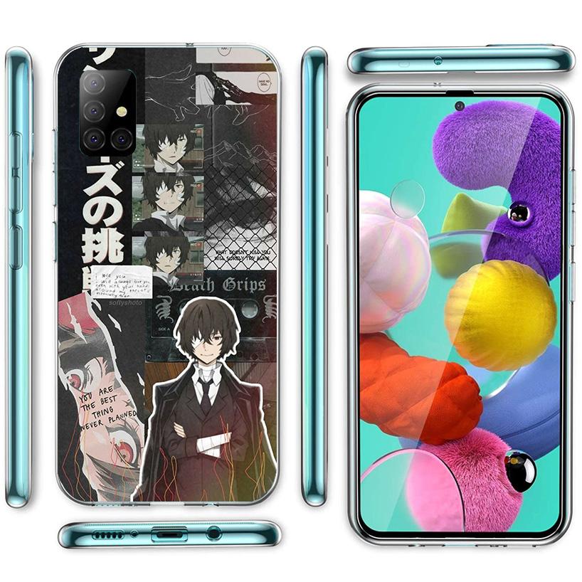 Bungo Stray Dogs Постер Аниме Чехол для телефона Для Samsung Galaxy A52 A32 A22 A12 A51 A31 A50S A30S A20S A10S Note 20 Ultra 10 Plus S1