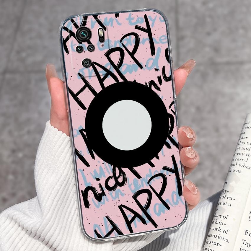 Милый чехол для телефона с котенком для Redmi Note 10 9 8 7 6 5A Pro 9T 8T 7S 10Lite Мягкий чехол Защитная пленка для экрана Высокое качество Пылезащитный чехол для Redmi Прозрачный чехол