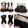 Plush Non Toxic Dog Chew Toys Clean Teeth Pet Toy for Small Medium Dogs Squeak Honey Badger Pug Puppy mascotas Accessories Stuff
