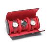 Кейс для часов для путешествий на 1/2/3 слота, устойчивый к царапинам, органайзер-шкатулка для часов из ПУ-кожи для наручных часов, ювелирных изделий, коммерческий подарок
