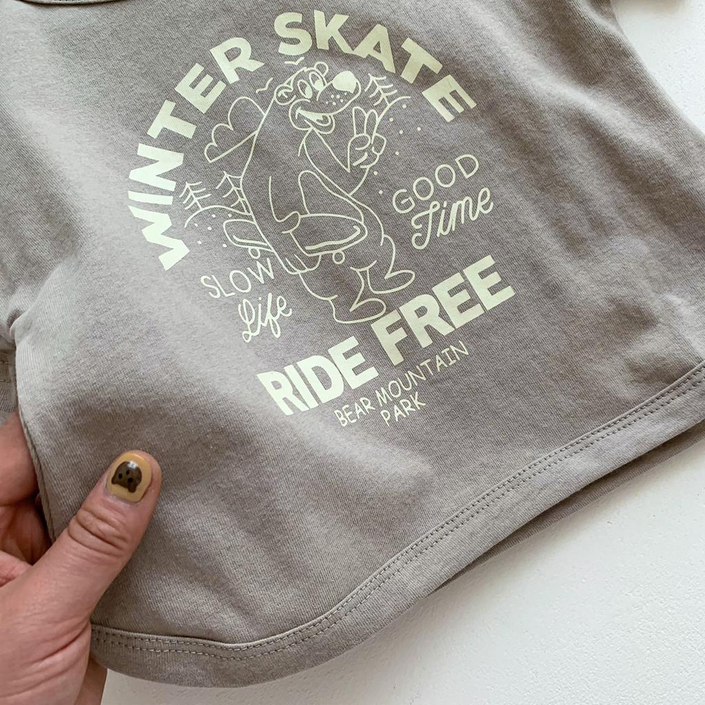 Детская повседневная футболка для мальчиков с милым принтом из мультфильма, хлопковая футболка, летний пуловер для девочек, топы, универсальная нижняя рубашка