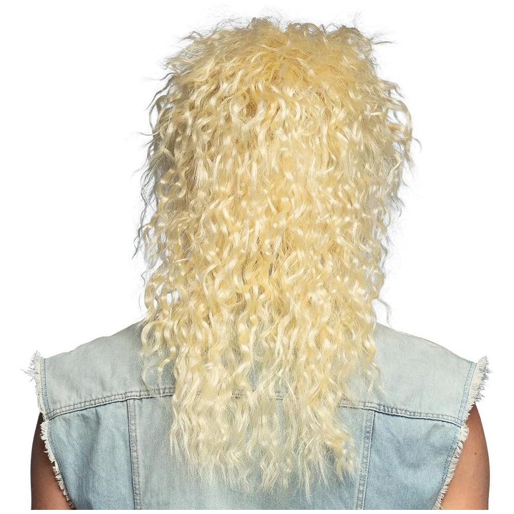 Party-style European and American men's rock wig headgear