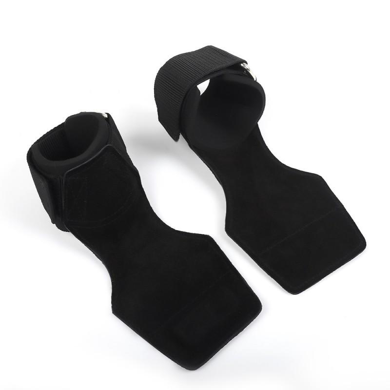 Sports Bench Press Pressure Palm Protection Pull-up Horizontal Bar Assistance With Gloves Fitness Wrist Strap Unisex