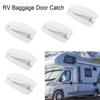 5pcs Rv Camper Baggage Door Catch Latch Hook Holders Clips Rv Camper Van Caravan Exterior Car Accessories