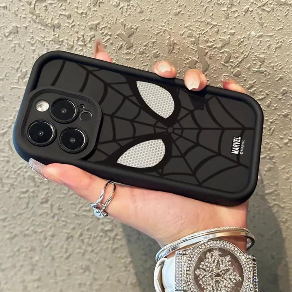 Spiderman shape for Phone case frosted silicone soft case