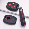 Силиконовый чехол для ключа автомобиля брелок для Honda Civic Accord CR-V Fit Jazz HR-V Vezel City Civic Accord CR-V Fit Jazz HR-V Vezel City Hybrid
